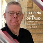 Announcing Rick Onsrud’s retirement from Electro-Mechanical Industries, Inc